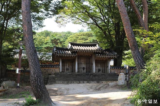 강화도 정족산성 내 조선왕조실록을 보관하던 장사각.