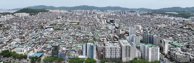 성남시 전경. 성남시 제공