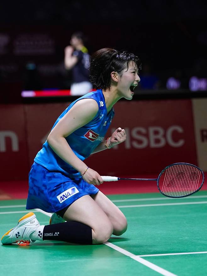 안세영의 2026 세계배드민턴연맹(BWF) 월드투어 중국 마스터스 여자 단식 결승 상대인 미야자키 도모카. /사진=미야자키 SNS 캡처
