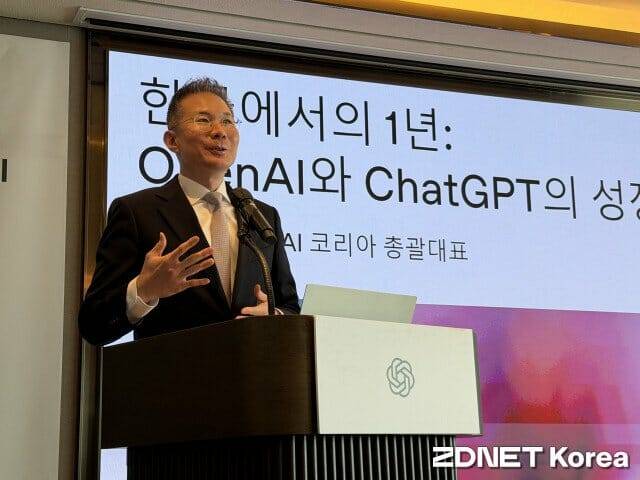 김경훈 오픈AI코리아 총괄대표는 한국 시장에 국내 모델과 외산 모델 모두 공존해야 한다고 강조했다. (사진=지디넷코리아 DB)
