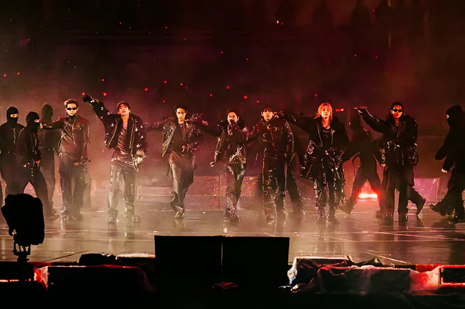 방탄소년단(BTS)이 지난 4월 고양종합운동장에서 개최한 월드투어 콘서트 ‘아리랑(ARIRANG)’의 무대. 빅히트 뮤직 제공