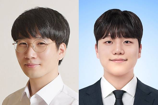 울산과학기술원(UNIST) 공태식 교수(왼쪽)와 이창민 연구원. 울산과학기술원