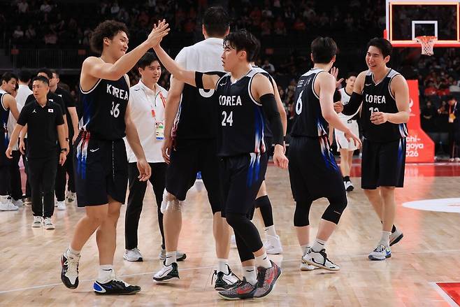 2026 아이치·나고야 아시안게임 대한민국 남자농구 대표팀이 지난 13일 일본을 100-83으로 격침했다. 연합뉴스