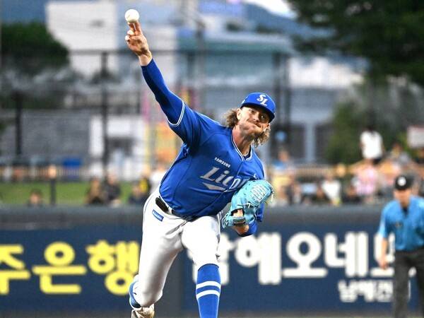 삼성라이온즈 크리스 페덱 /사진=뉴시스