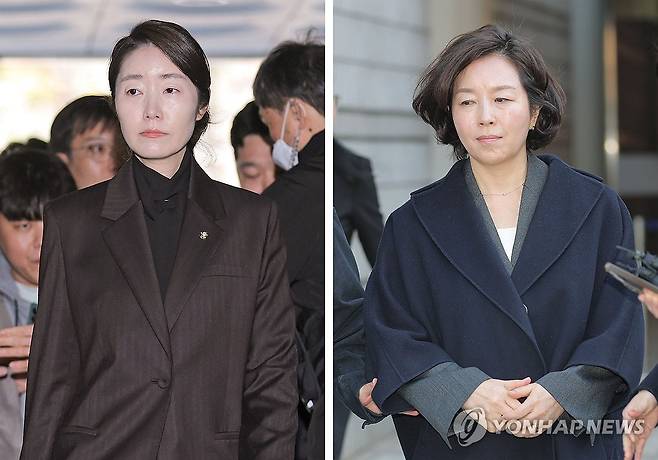 '1억 공천헌금 의혹' 김경 전 시의원-강선우 의원 영장실질심사 출석 (서울=연합뉴스) 류영석 기자 = '1억 공천헌금' 의혹을 받는 김경 전 서울시의원과 강선우 무소속 의원이 3일 서울 서초구 서울중앙지방법원에서 열린 구속 전 피의자 심문(영장실질심사)에 출석했다.
왼쪽 영장실질심사에 출석하는 강 의원, 오른쪽은 영장실질심사를 마치고 법정을 나서는 김 전 시의원. 2026.3.3 ondol@yna.co.kr