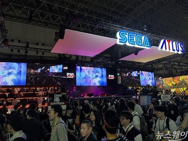 TGS 2026에 참가한 일본 세가 부스. 사진=김세현 기자