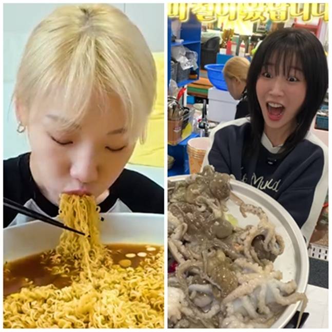 히밥(왼쪽)과 쯔양(오른쪽). 사진 | 히밥, 쯔양 SNS