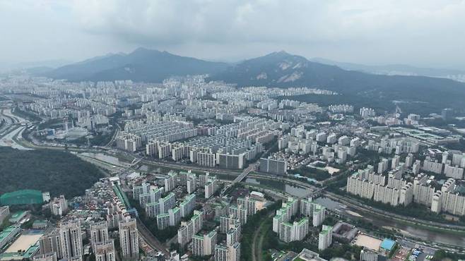 노원구 아파트단지 전경