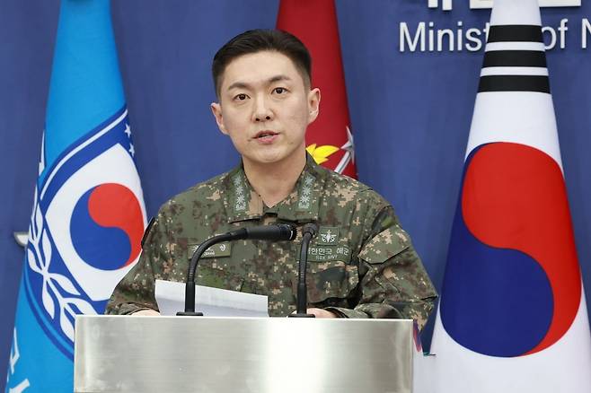 장도영 합동참모본부 공보실장 /사진=사진공동취재단