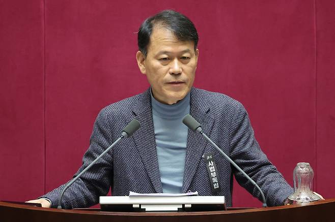 윤한홍 국민의힘 의원. 오승현 기자