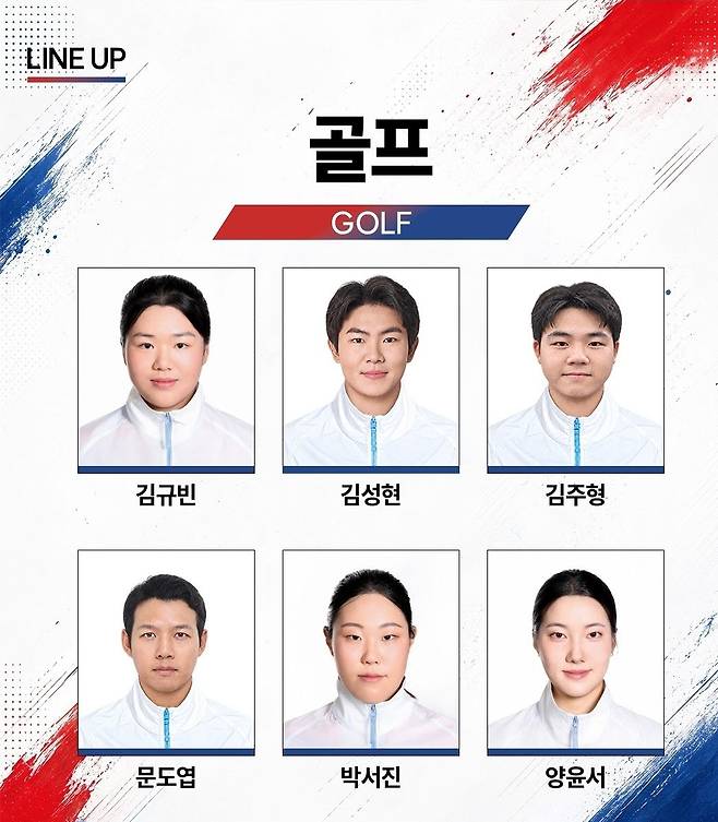 아시안게임에 나서는 한국 남녀 골프 대표팀. (사진=KGA)