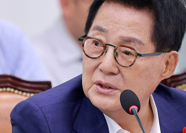 박지원 더불어민주당 의원. 연합뉴스
