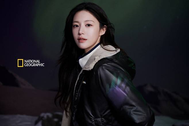 내셔널지오그래픽 모델 배우 고윤정.(사진제공=더네이쳐홀딩스)