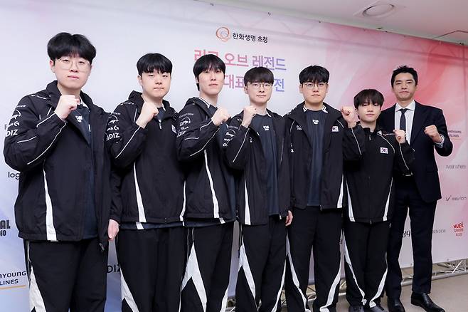 2026 아이치·나고야 아시안게임에 출전하는 대한민국 LoL 국가대표팀이 금메달을 향한 각오를 다지고 있다. 사진 | 한국e스포츠협회