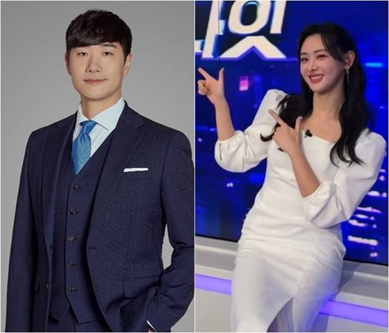 방송인 배성재(SM C&C 제공) 김다영 아나운서(SNS 제공)