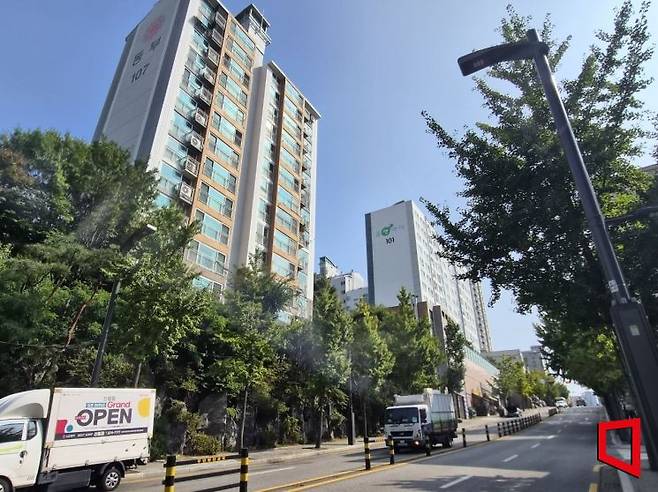 지난달 30일 찾은 서울 관악구 봉천동 일대 아파트 단지. 심성아 기자