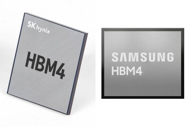 SK하이닉스와 삼성전자의 HBM4. 연합뉴스