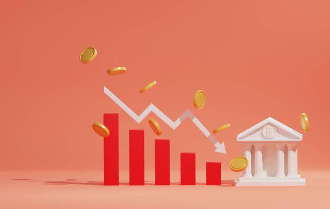 은행의 기본 수익모델은 예대마진이고, 그 핵심 기반은 저원가성 예금이다. 금리 연 0.1%짜리 예금이 사라진다면 전통적인 은행업은 생존에 위협을 받는다. 게티이미지