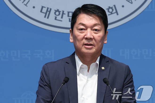 안철수 국민의힘 의원. 2026.8.12 ⓒ 뉴스1 황기선 기자