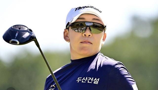 신지애. (사진=두산건설 위브 골프단)