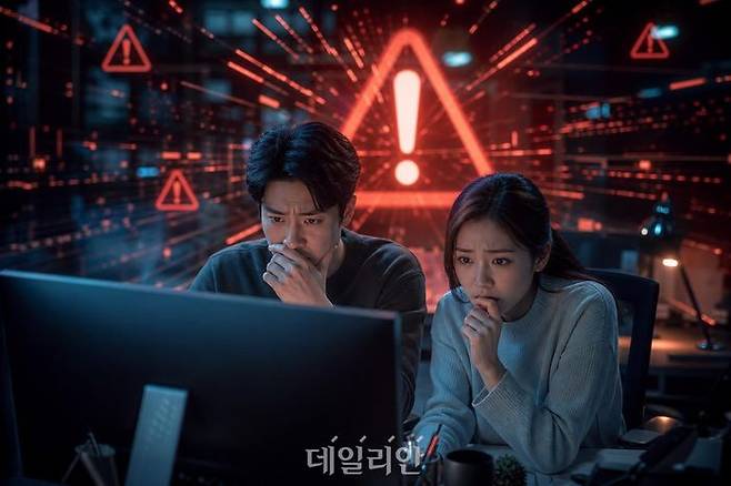 정부가 AI시대 개인정보 유출에 제대로 대응하지 못하고 있다는 지적이 늘고 있다. 해당 이미지는 자체 AI로 제작함. ⓒ