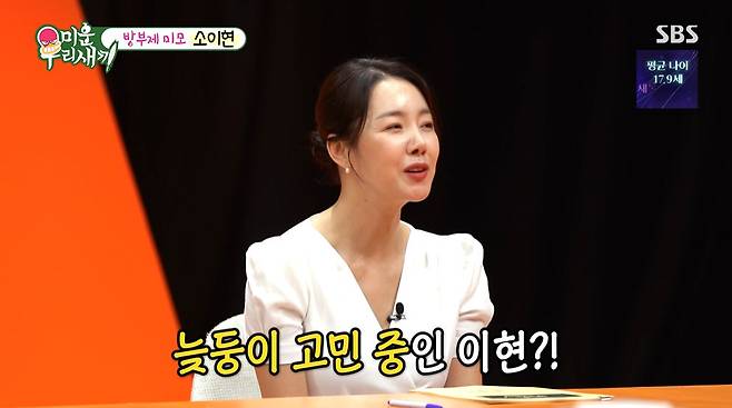 SBS '미운 우리 새끼' 갈무리