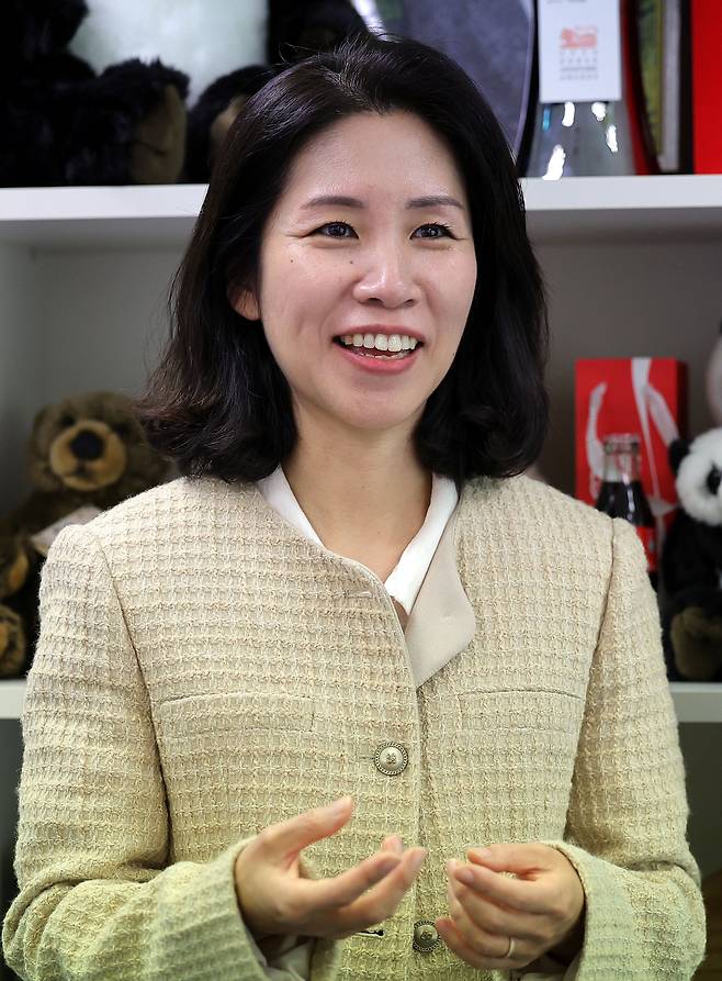 박민혜 한국세계자연기금(WWF) 사무총장이 6일 세계일보와 인터뷰를 진행하고 있다. 이재문 기자