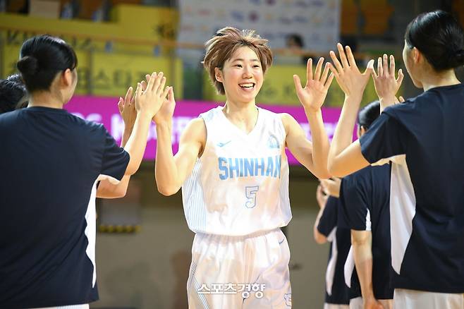 여자프로농구 인천 신한은행 노구치 사쿠라. WKBL 제공