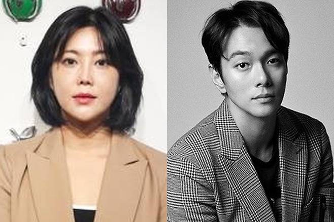 솔비(권지안·왼쪽)과 배우 이규한. 지안캐슬·산타클로스엔터테인먼트 제공