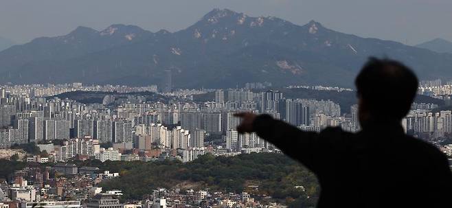 서울 시내 아파트 단지의 모습. 뉴시스