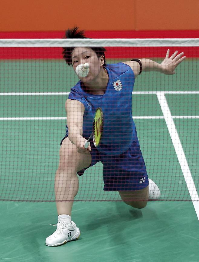 ▲ 세계 랭킹 3위의 일본 배드민턴 최강자 야마구치. ⓒ연합뉴스/REUTERS