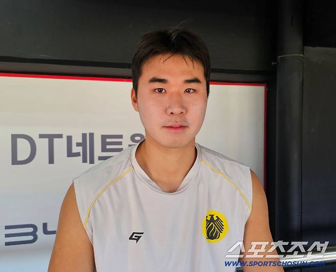 국군체육부대 장재영. 11월 11일 전역이 예정돼있다. 김영록 기자