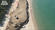 출처: 맹방해변에 진행 중인 삼척 석탄화력발전소 해상 공사 모습.