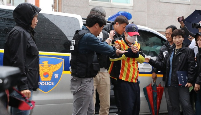 여중생 살해 '어금니 아빠' 현장검증