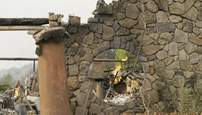 [포토 뉴스]산불로 초토화된 캘리포니아 와인 산지