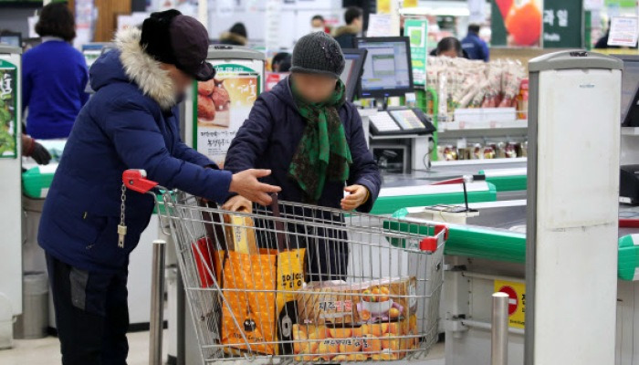 일회용 비닐봉투 금지된 대형마트