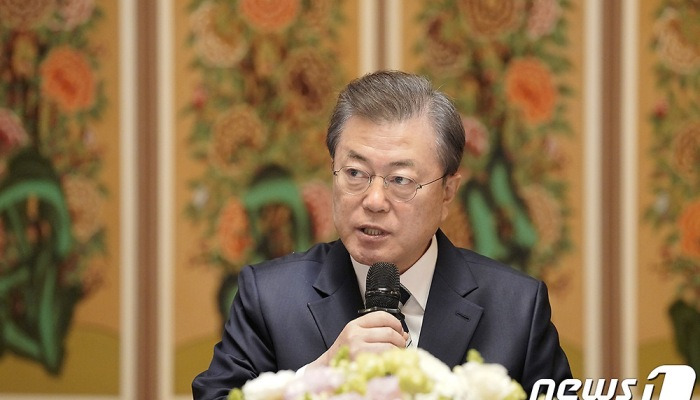 발언하는 문재인 대통령