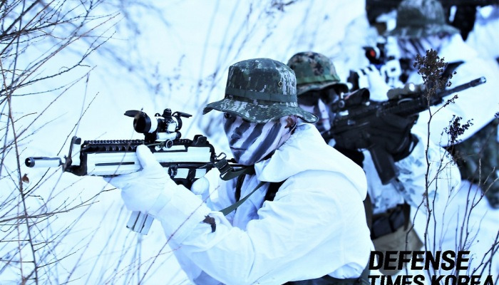 해병대 수색대 동계 설한지 훈련