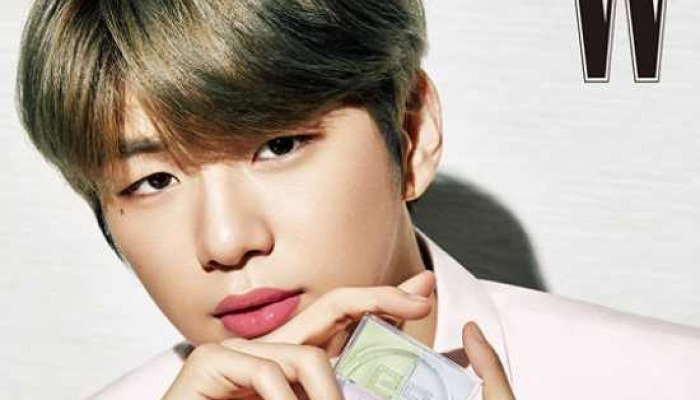 강다니엘, 더블유 7월호 화보서 美친 미모..'조각녤에게 반해'