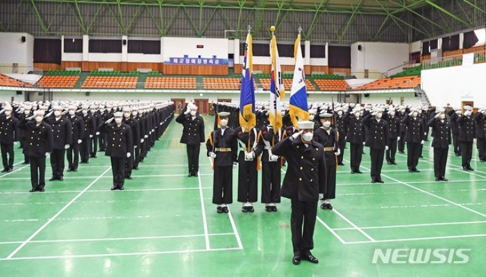 제671기 해군병 수료식