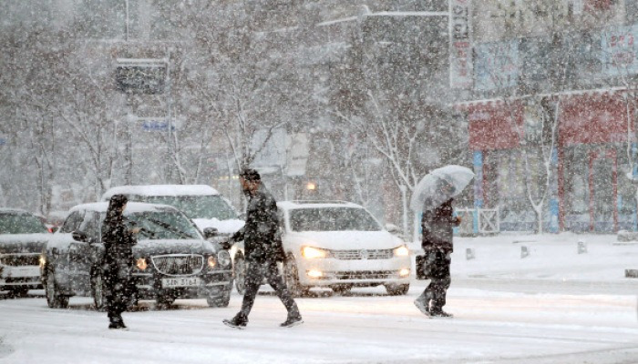 대설주의보.. 폭설에 갇힌 세밑 광주