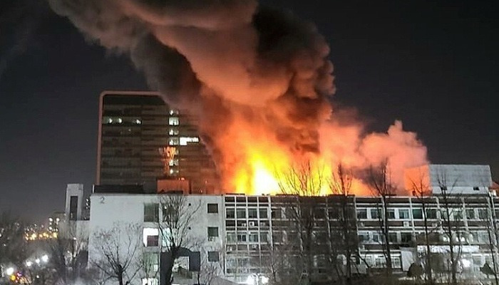 인하대 건물서 큰 불 '인명피해 없어'