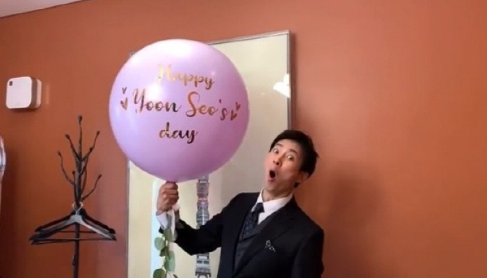 '하희라&hearts;' 최수종, 역시 이벤트의 제왕..딸 위한 생일 파티 "최고의 아빠"