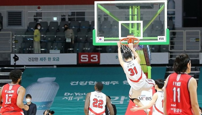 현대모비스 역전 덩크슛