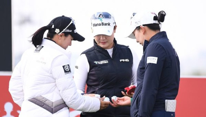 [ST포토] 홍지원-김리안-김희준 '이상없어'