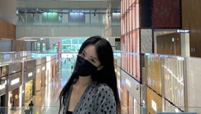 '류성재&hearts;' 한예슬, 마스크도 못 가린 美친 비주얼 [★SHOT!]